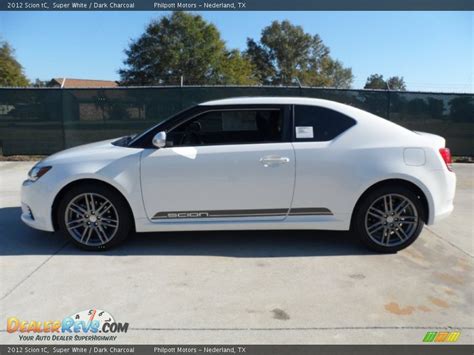 2012 Scion Tc Super White Dark Charcoal Photo 6