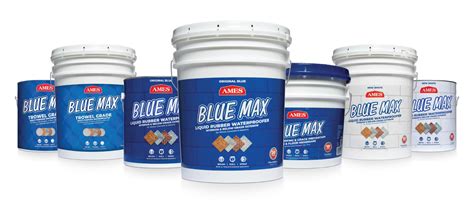 Ames Blue Max Waterproofing Products Ames Research Laboratories