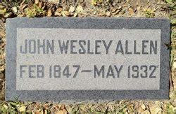 Rev John Wesley Allen M Morial Find A Grave