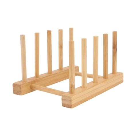 Support De Plat En Bambou En Bois Egouttoir Etendoir Plaques De Support