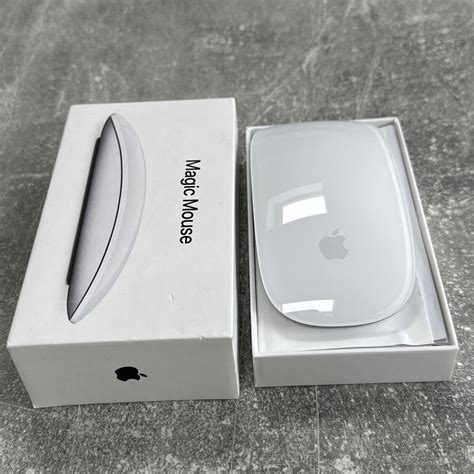GENUINE APPLE MAGIC MOUSE 2 WHITE WIRELESS RECHARGEABLE A1657 MK2E3Z/A ...
