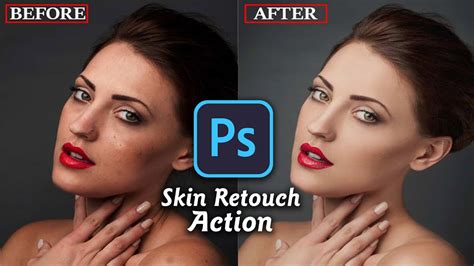 Photoshop Portrait Pro Action Retouch Action Youtube