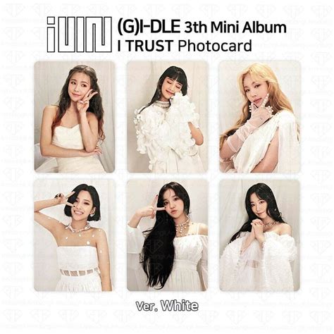 Gi Dle G Idle 3rd Mini Album I Trust Official Photocard Photo Card Kpop K Pop • 899