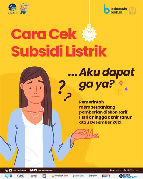 Cara Cek Subsidi Listrik Aku Dapet Gak Ya Indonesia Baik