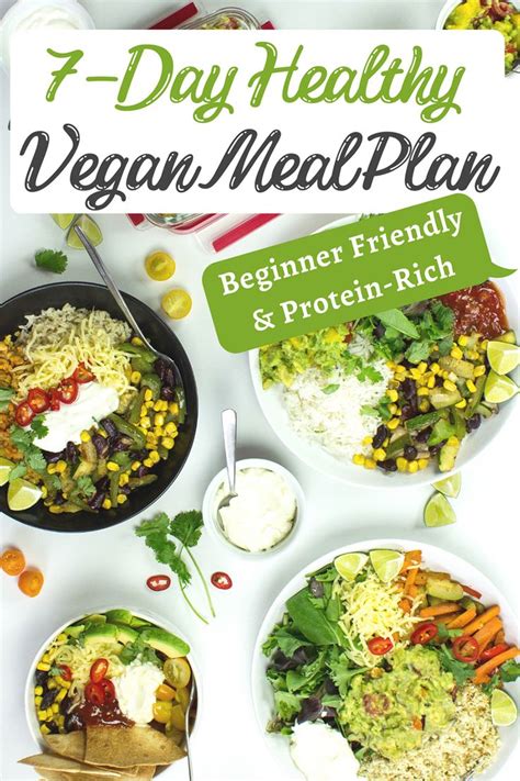 Get Our Day Healthy Vegan Meal Plan Beginner Friendly Protein Rich