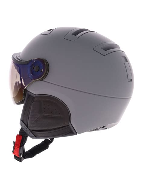 Kask Piuma R Shadow Skihelm Met Vizier Unisex Grey Grijs SkiWebShop