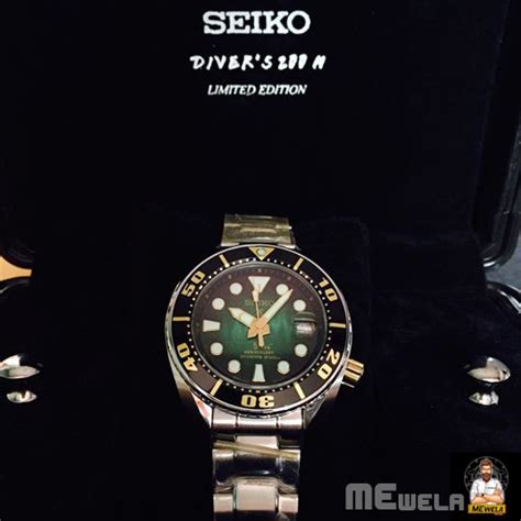 SEIKO PROSPEX GREEN SUMO 50TH ANNIVERSARY MEN WATCH 820 Limited