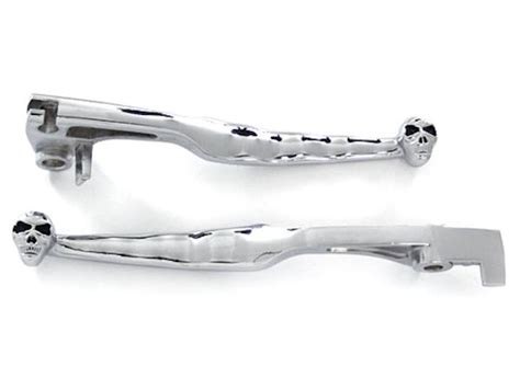 Sell Chrome Clutch Brake Skull Hand Levers For Suzuki