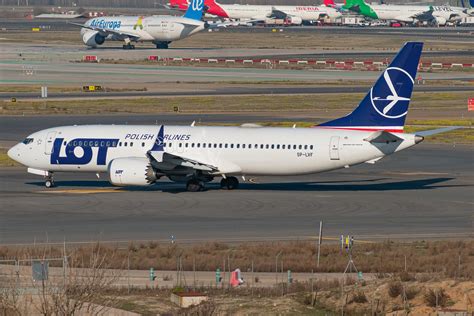 LOT Polish Airlines B737MAX8 SP LVF MAD LEMD Flickr