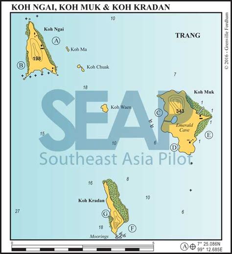 Koh Ngai, Koh Muk & Koh Kradan | Southeast Asia Pilot