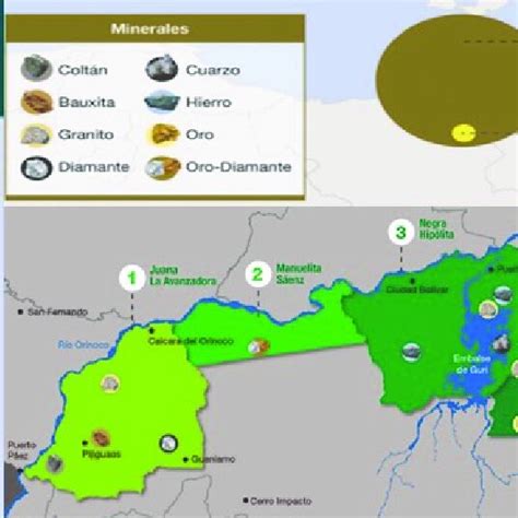 Definición territorial y perfil extractivo del Arco Minero del Orinoco