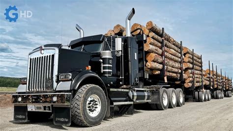 The Most Awesome Kenworth Trucks You Need To See 2 Logging Truck Fleet