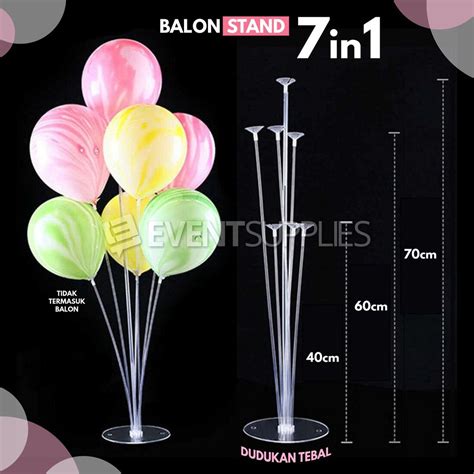 Jual ART V62V Stick Cup Standing Balon Stik Tatakan Tiang Gate 7