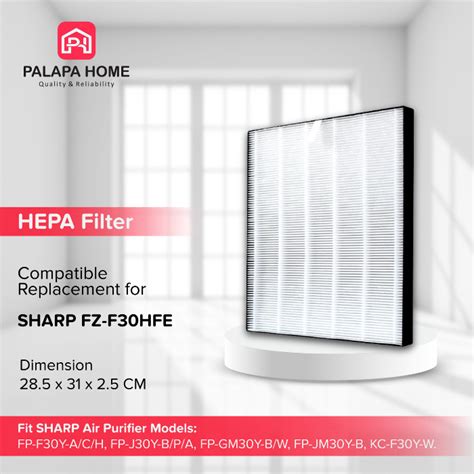 Jual HEPA Filter SHARP Air Purifier FP F30Y FP J30Y FP GM30Y FZ