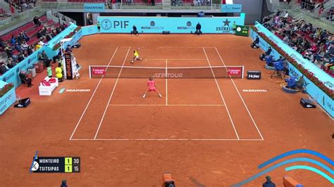 Stefanos Tsitsipas Thiago Monteiro Skrót meczu Polsat Sport