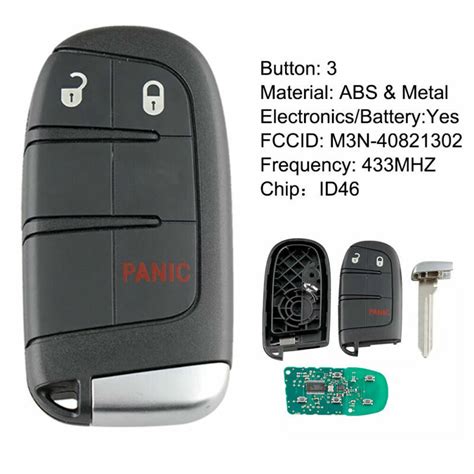 US For 2015 2016 2017 2018 Dodge Journey Keyless Entry Smart Remote Car