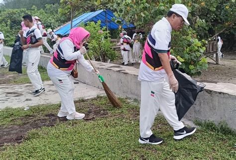 Hari Bhakti Adhyaksa Ke 63 Kejati Bengkulu Gelar Jalan Santai Dan Aksi