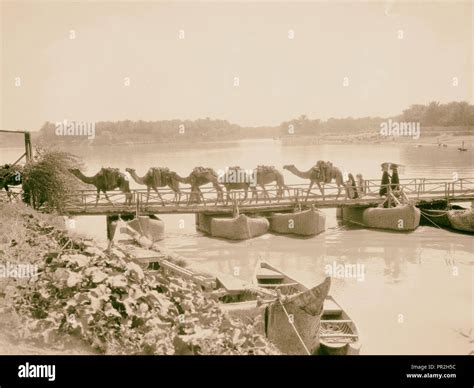 Bridge At Kufa 1932 Iraq Kūfah Stock Photo Alamy