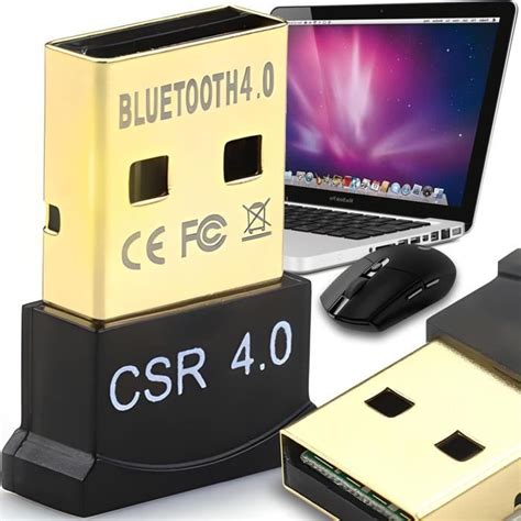 Adaptateur Bluetooth Nano Dongle Bt Pour Pc Ordinateur Portable