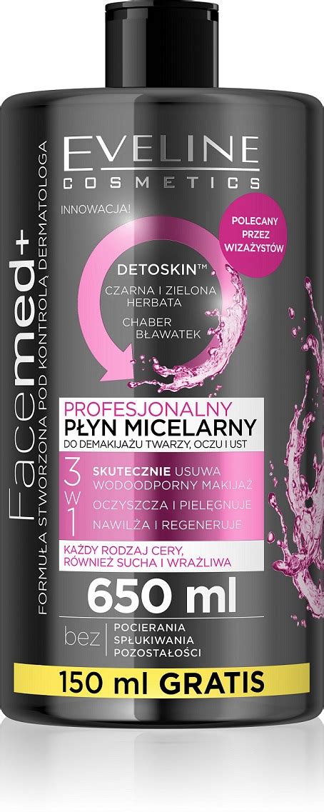 Eveline Facemed Profesjonalny płyn micelarny (5901761984002) • Cena ...