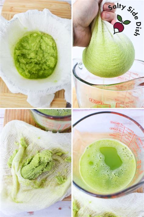 Homemade Celery Juice Recipe without a Juicer | Salty Side Dish