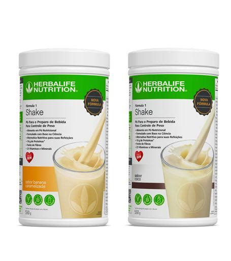 Herbalife lança novos sabores de shake vegetariano Coco e Banana