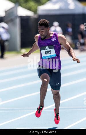 Tyson Gay USA Competing In The Men S 100m Round 1 At The Olympic Summer Games London 2012