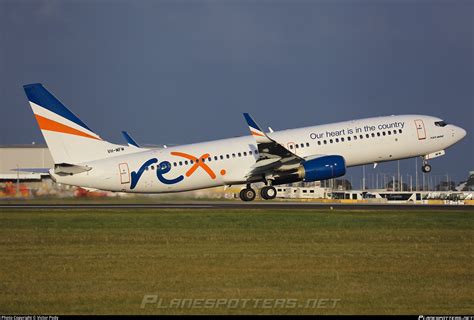 VH MFM REX Airlines Boeing 737 85R WL Photo By Victor Pody ID