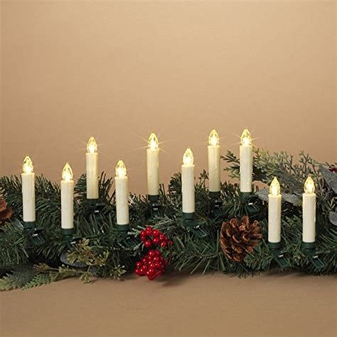 Festive Christmas Candles With Clips Battery Operated Led Lights