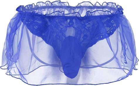 iixpin Homme Caleçon Boxeur Gay Lace Sexy Erotique Transparent Lingerie