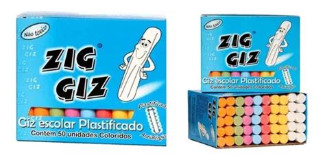 Giz Lousa Colorido Para Quadro Negro Caixa Unidades