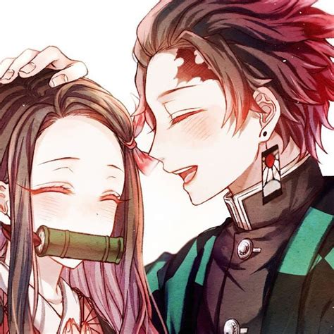 Nezuko X Tanjiro Kiss