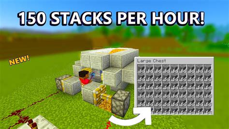 Minecraft Easiest Cobblestone Farm Cobblestone Farm Tutorial