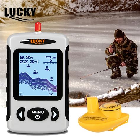 Lucky Sensor Buscador De Peces Port Til Sonda De Profundidad Para