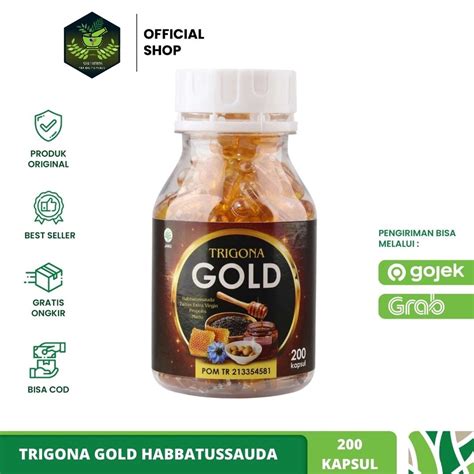 Jual TRIGONA GOLD Habbatussauda Extra Propolis Plus Zaitun Madu Isi