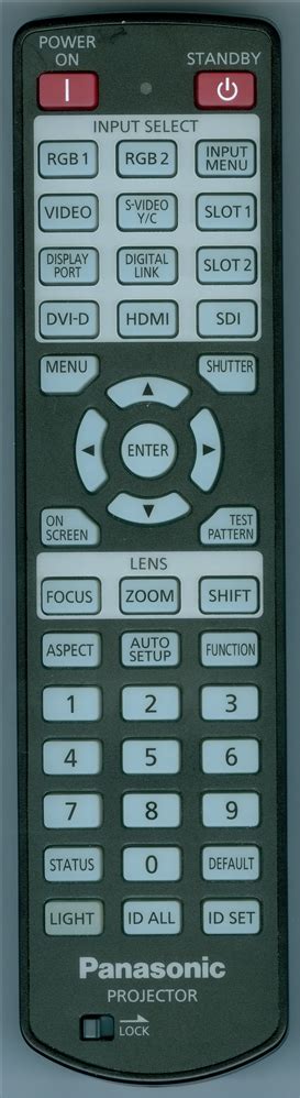 PANASONIC N2QAYB001052 Genuine OEM Original Remote