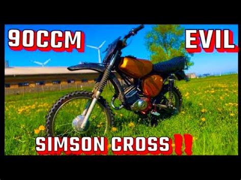 Simson Tuning Cross Monster Wheelie Fahrzeug Vorstellung