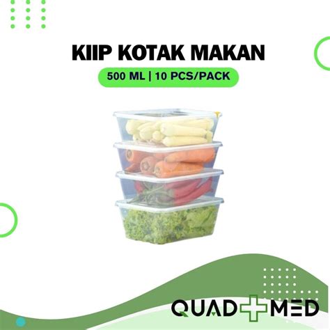 Jual Kiip Thinwall Kotak Makan Transparan Ml Wadah Penyimpanan