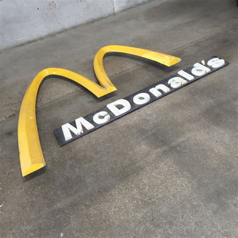 McDonald's Cast Aluminum Sign – UrbanAmericana