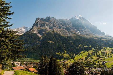 Grindelwald Eiger Eigernordwand Alpen Berner Oberland Unterer