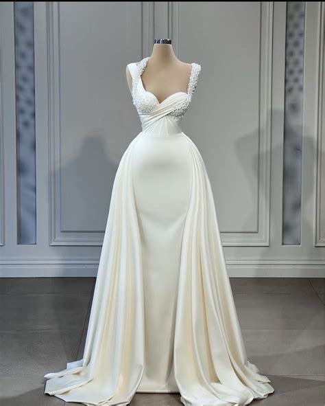 Pin By Bajan Diva On Wedding Dresses Hairstyles Satin Bridal Gowns