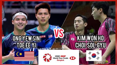 Ong Yew Sin Teo Ee Yi Mas Vs Kim Won Ho Choi Sol Gyu Kor