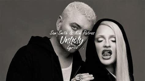 Sam Smith Unholy Ft Kim Petras Lyrics Youtube