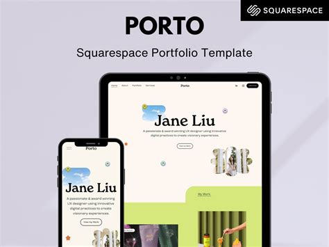 Squarespace Portfolio Template, Squarespace Portfolio Website Template ...