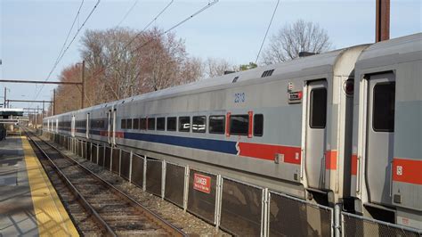 Septa West Trenton Line Action At Forest Hills Youtube