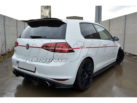 VW Golf 7 GTI GTD Master Rear Bumper Extension