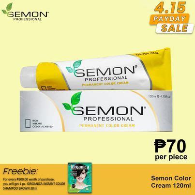 Semon Color Cream Ml Light Intense Ash Blonde Lazada Ph