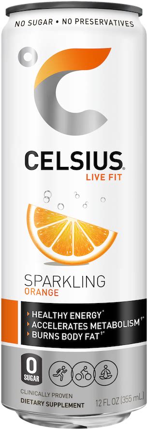 Sparkling Orange Celsius