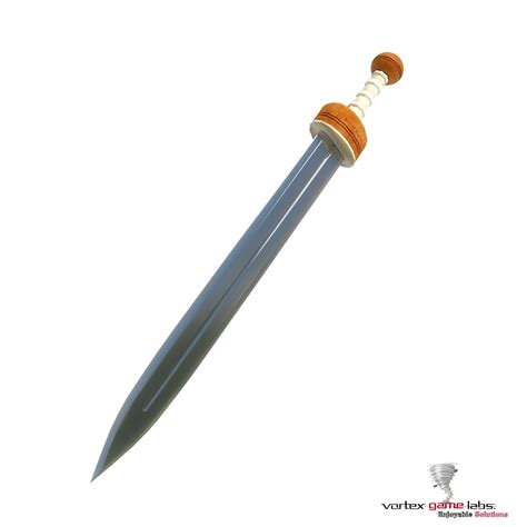 Gladius Roman Sword 3d Model 3 Max Fbx Unknown Free3d