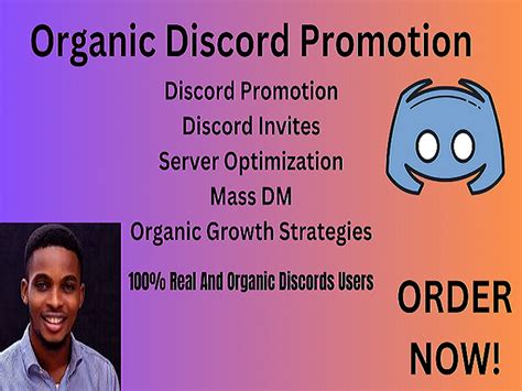 Organic Discord Promotion Server Optimized Invites And Mass Dm